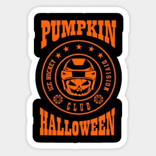 PUMPKIN ICE HOCKEY DIVISION Sticker